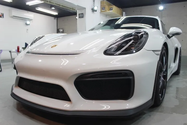 ポルシェケイマンGT4のメンテナンス