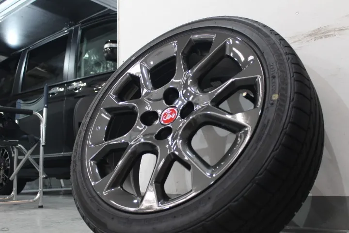 アバルトのホイールコーティング