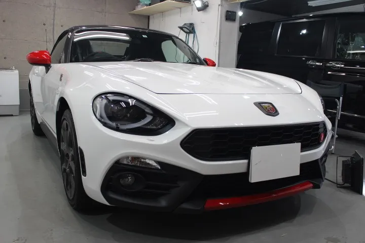 アバルト124スパイダーの納車