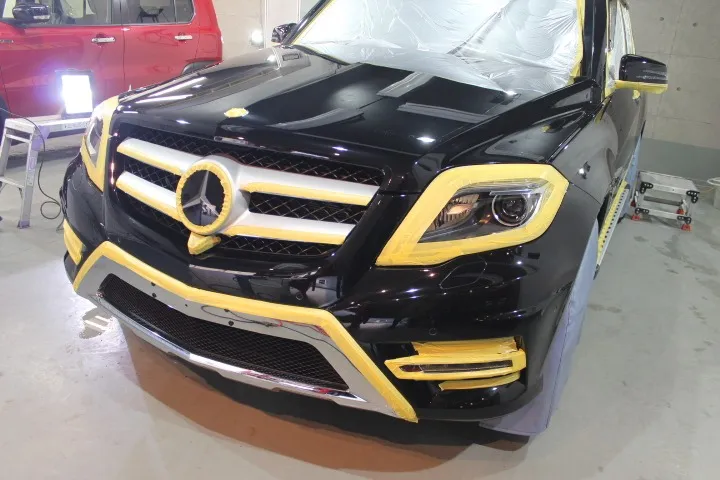ベンツGLKのガラスコーティング施工例
