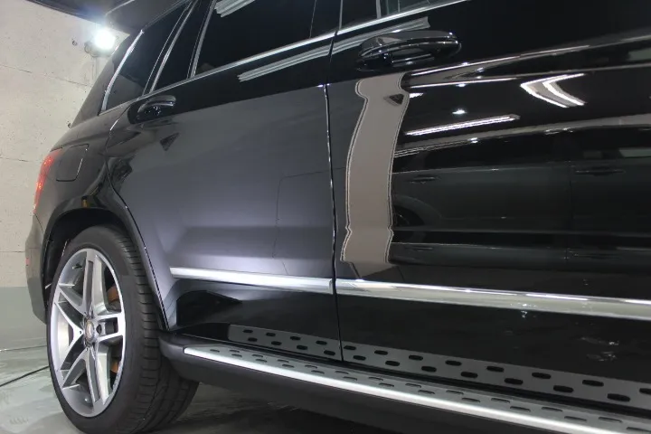 ベンツのコーティング前の下地処理