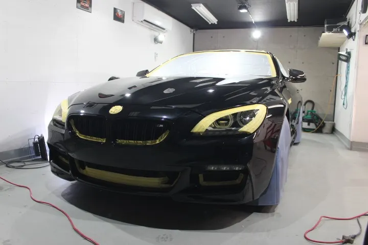 BMW640のマスキング