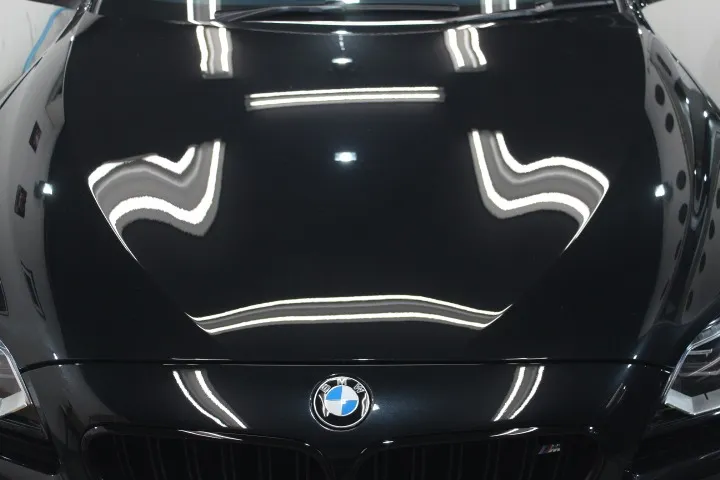 ブラックサファイアメタリックのガラスコーティング