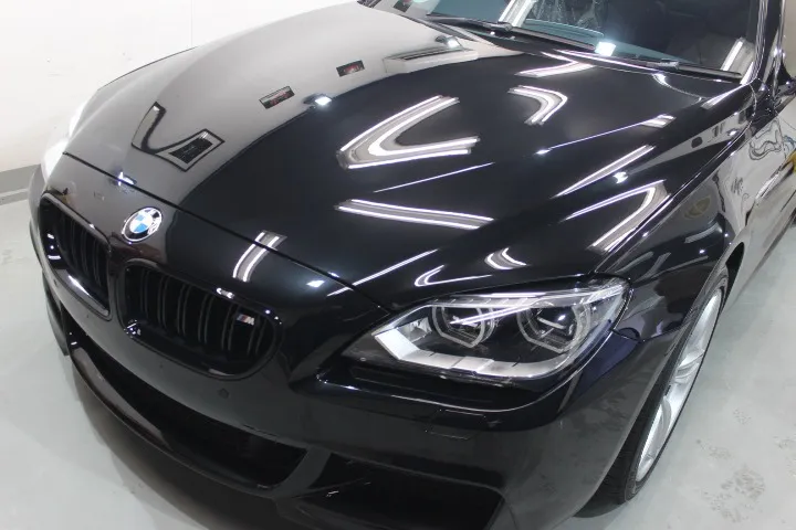 BMW640iのブラックサファイアメタリック