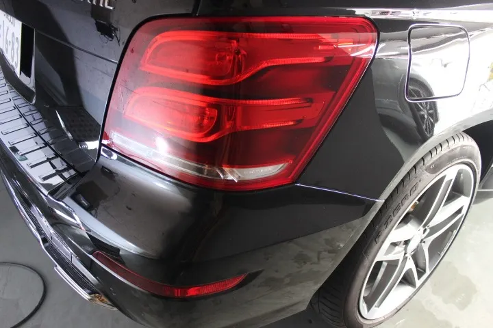 GLK350のリアビュー