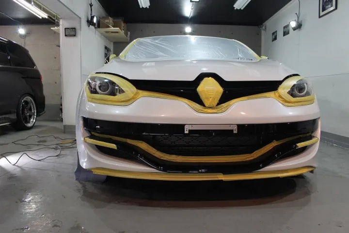 フルマスキング施工