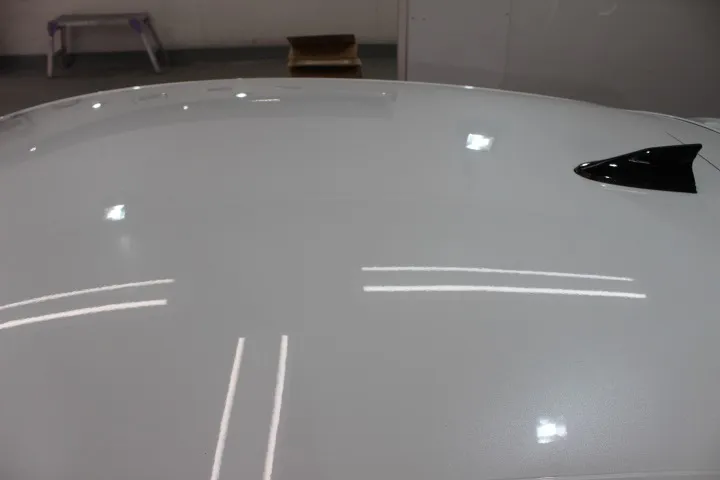 ルーフの水染みの処理方法