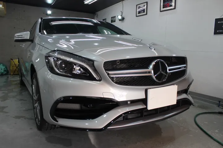 AMGのA45ボディーコーティング
