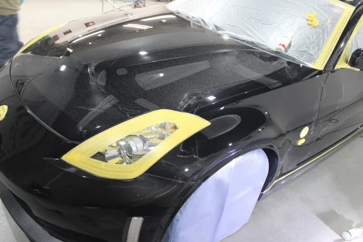 日産車の下地処理方法