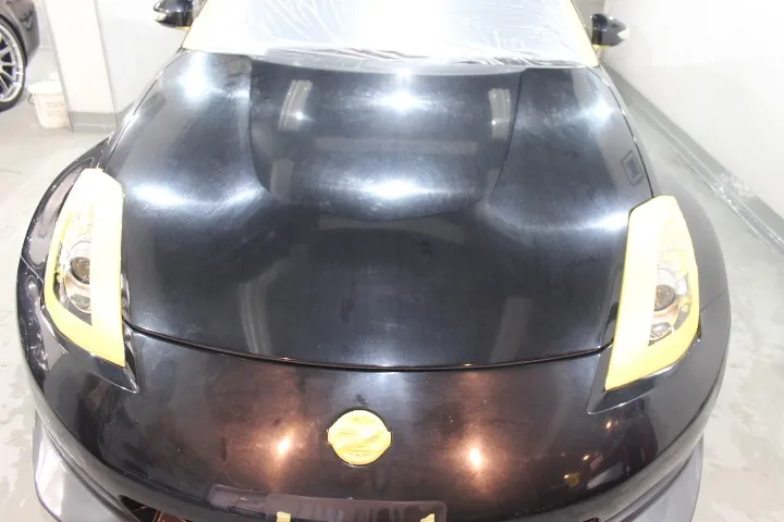 スーパーブラックの乱反射