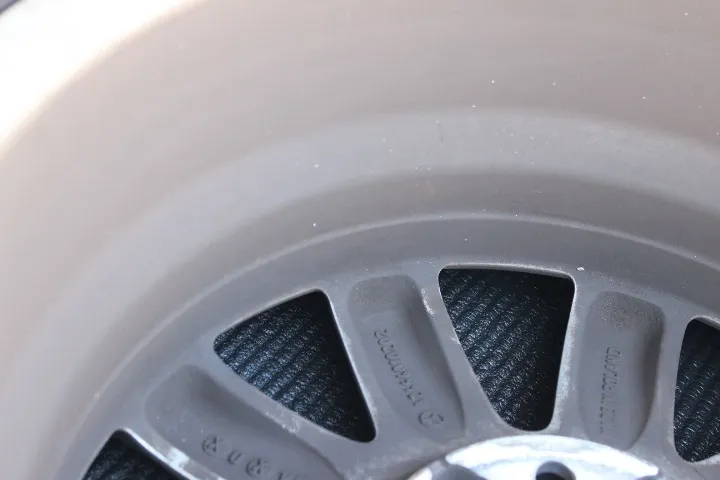 アルミホイール洗浄前