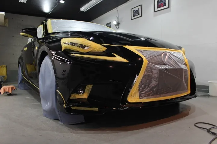 レクサスISフルマスキング