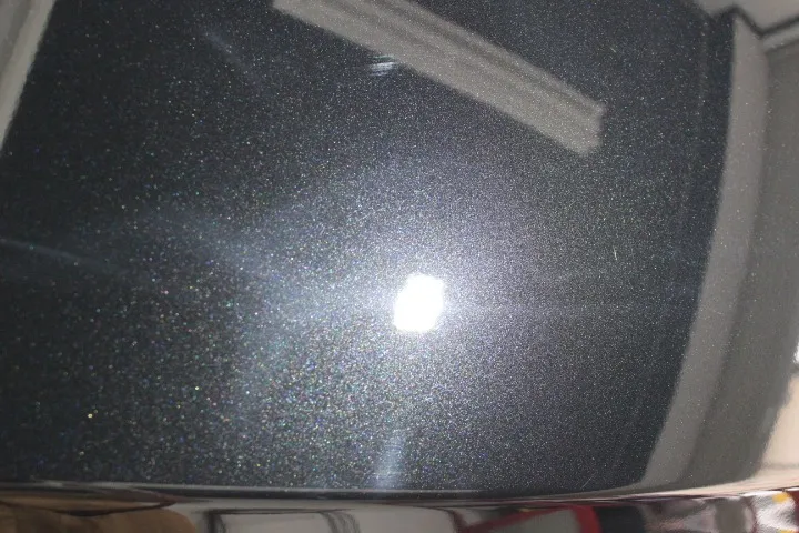 マツダアクセラの磨き前