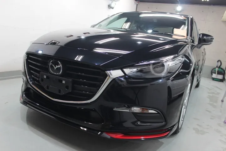 アクセラのコーティング完成