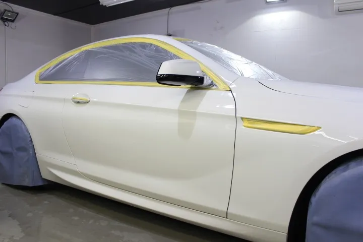 研磨前のマスキングイメージ