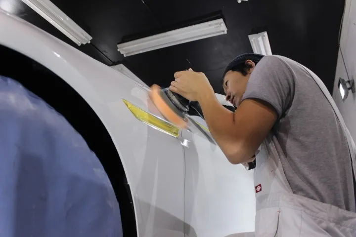 磨き時の光源の消灯