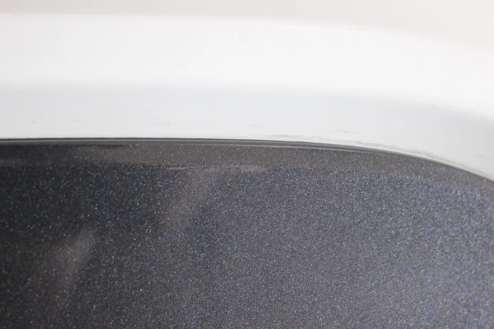 細部の汚れの除去後