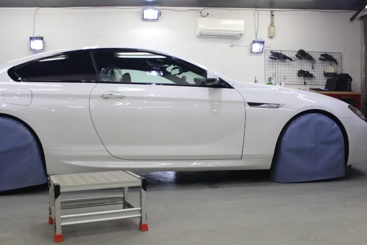 6シリーズの最終研磨