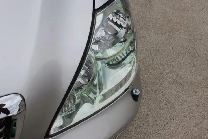 コーティング施工後の透明度