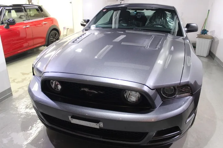 マスタングGTクーペ入庫