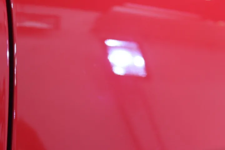 研磨後の均一な塗装