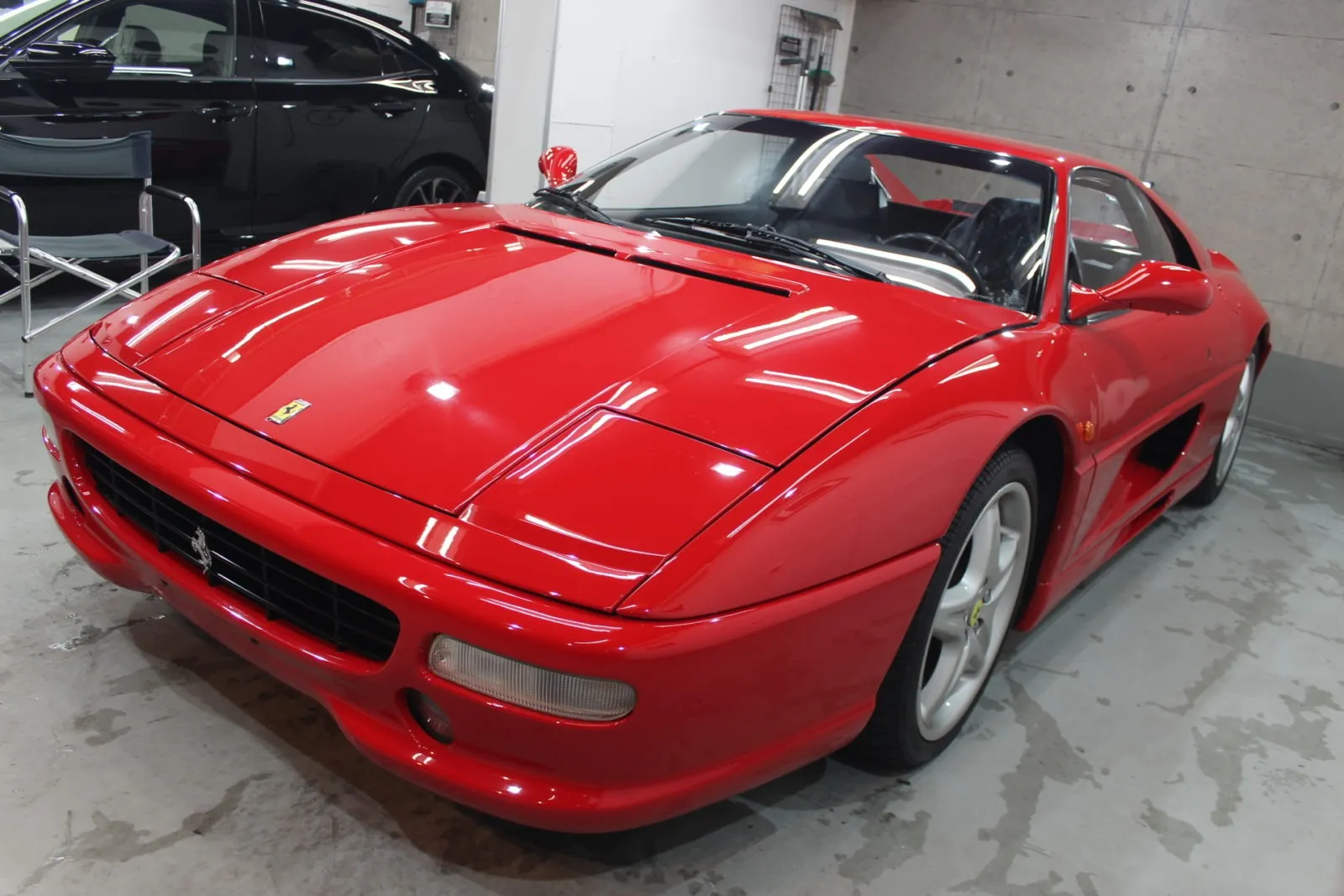 フェラーリF355のプロテクションフィルム施工例