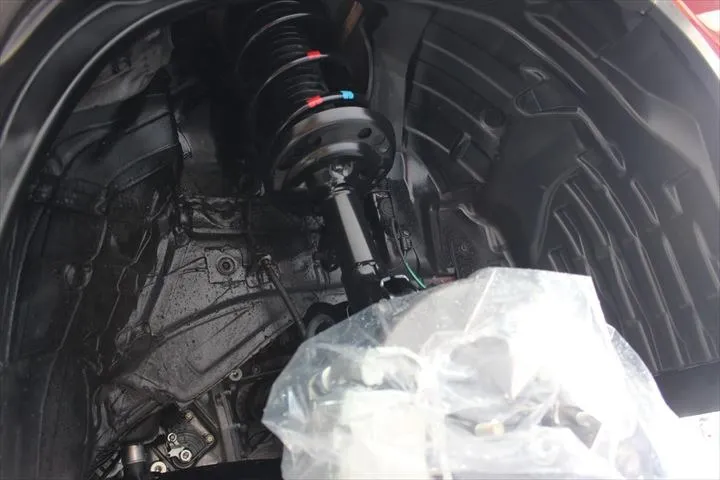 タイヤハウス内の洗浄方法