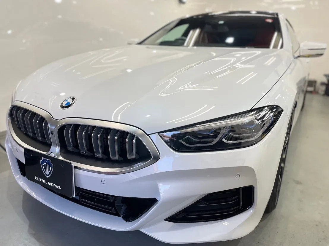 BMW 840iグランクーペ×セラミックコーティング、ホイー...