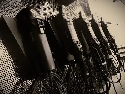 壁掛けポリッシャースタンド