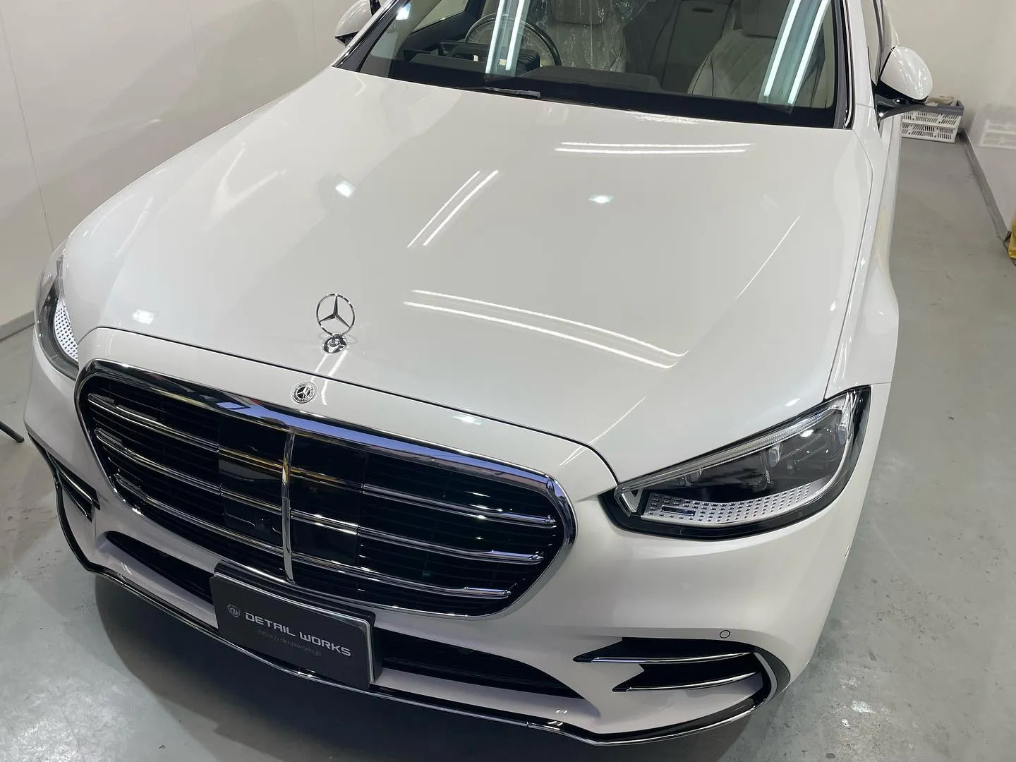 東京都町田市I様よりM.BENZ S500ボディコーティング...