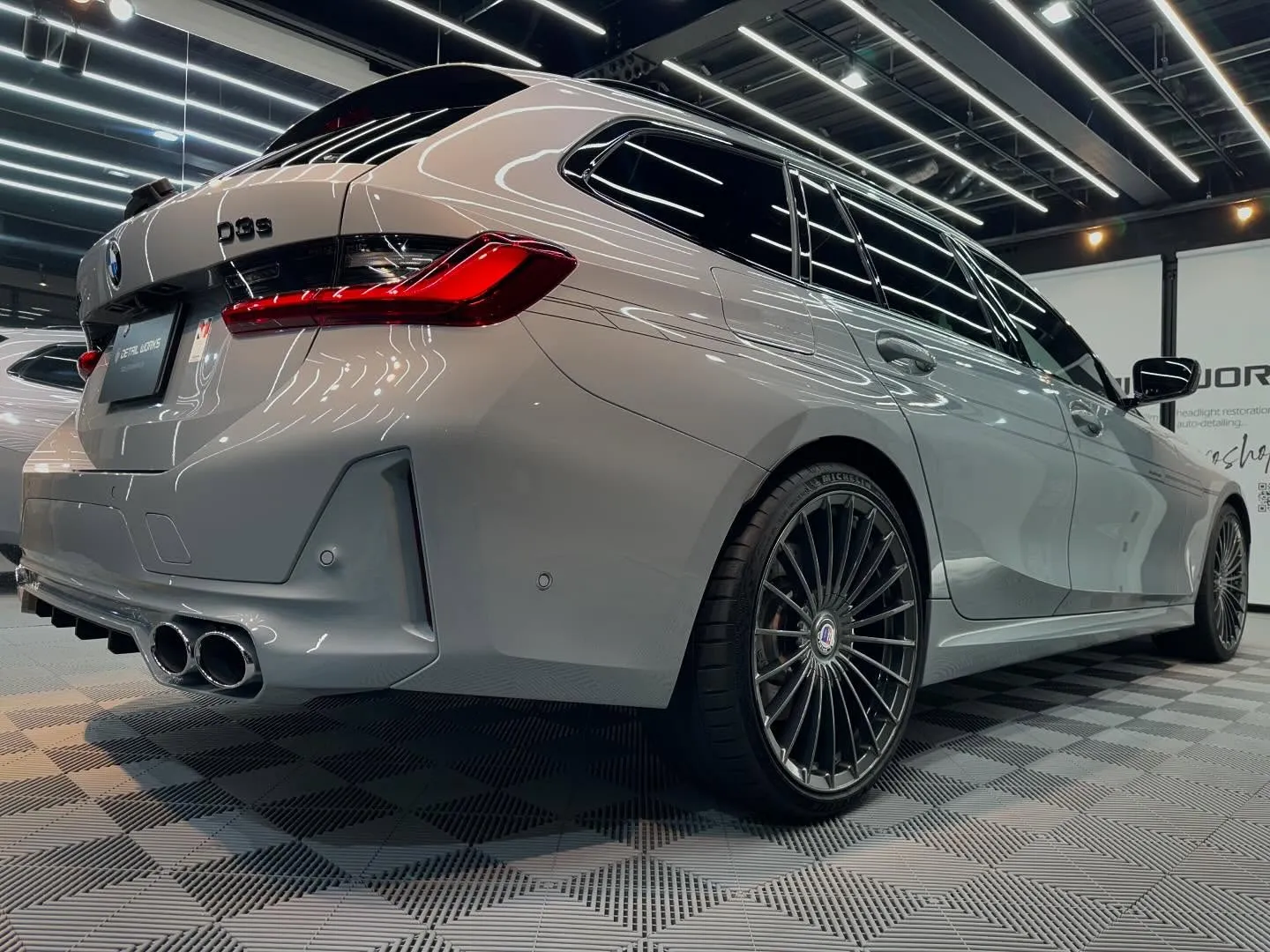 本日はALPINA D3Sのボディコーティング(MICROF...