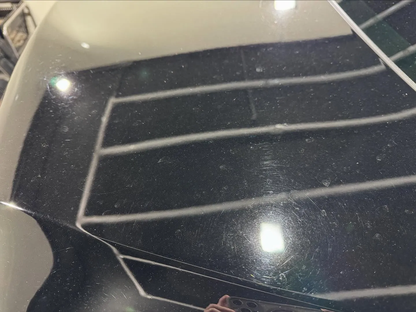 LEXUS LS600hLのボディコーティングとBピラーのプ...