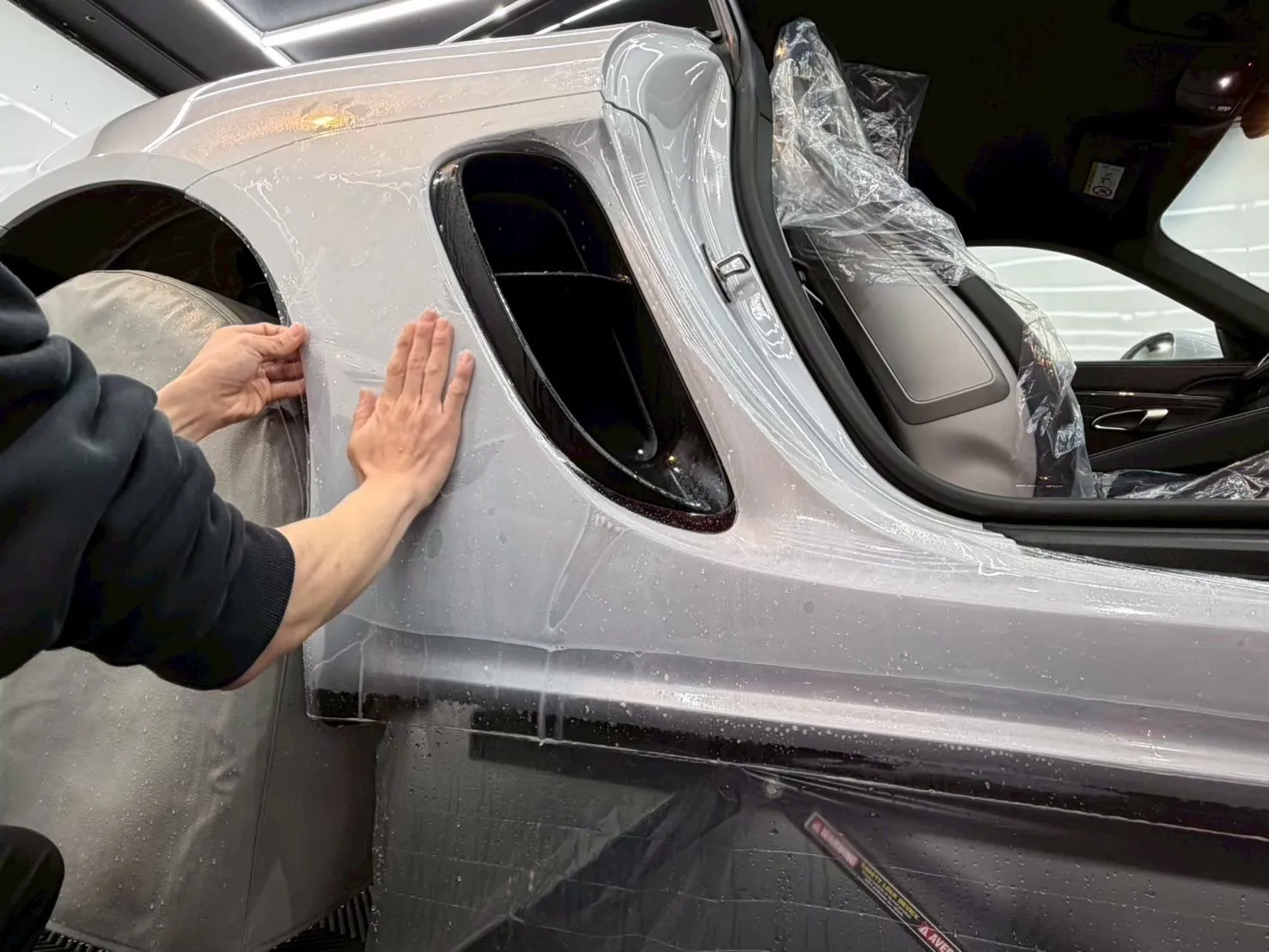 PORSCHE 718CaymanGTS4.0 PPFストーンガード・ボディコーティング等施工例/埼玉県M様