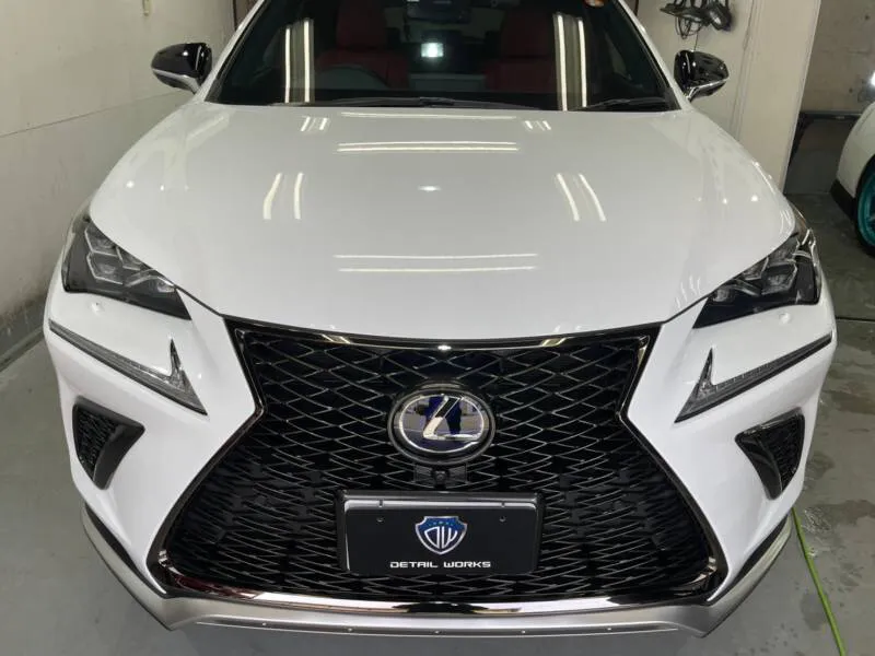 レクサスNXのコーティングメンテナンス