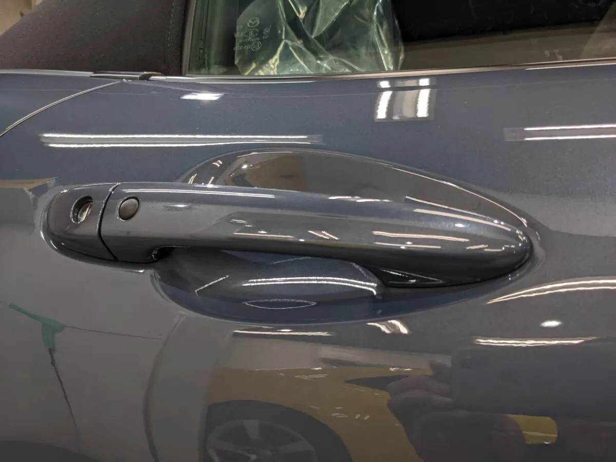 ドアカップのプレカットデータ施工