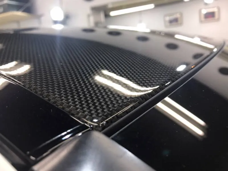 プロテクションフィルムの際の仕上がり