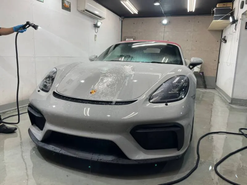 相模原のポルシェのコーティング