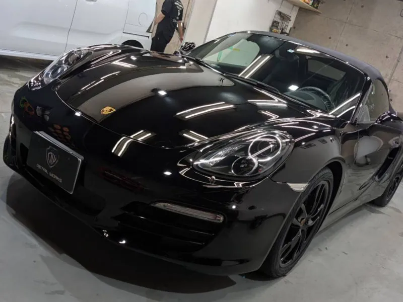 PORSCHEボクスターのカーコーティング東京