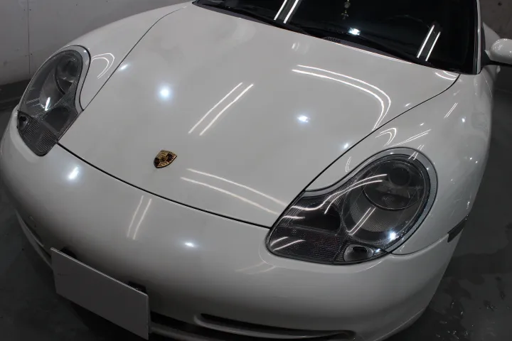 ヘッドライト研磨とコーティング