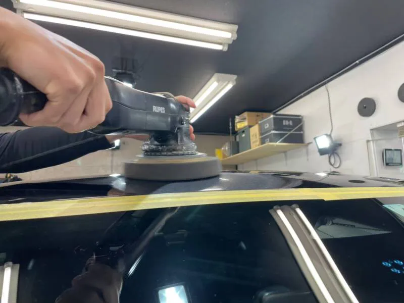 水溶性の超微粒子コンパウンドで磨くコーティング専門店