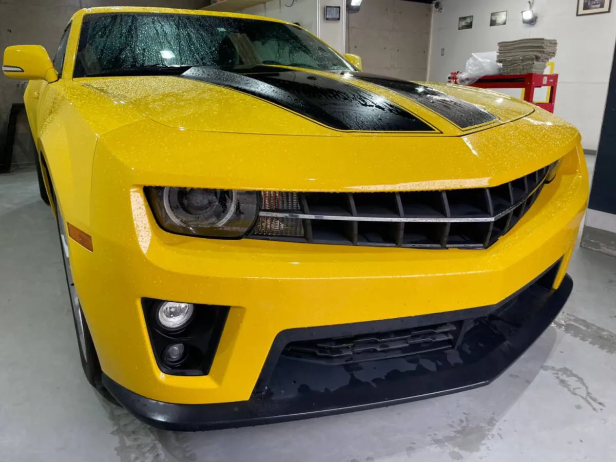 シボレーカマロの各種ボディコーティング施工を東京都多摩市Z様