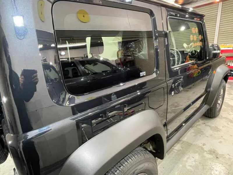 ジムニーシエラのポリッシュメンテナンス