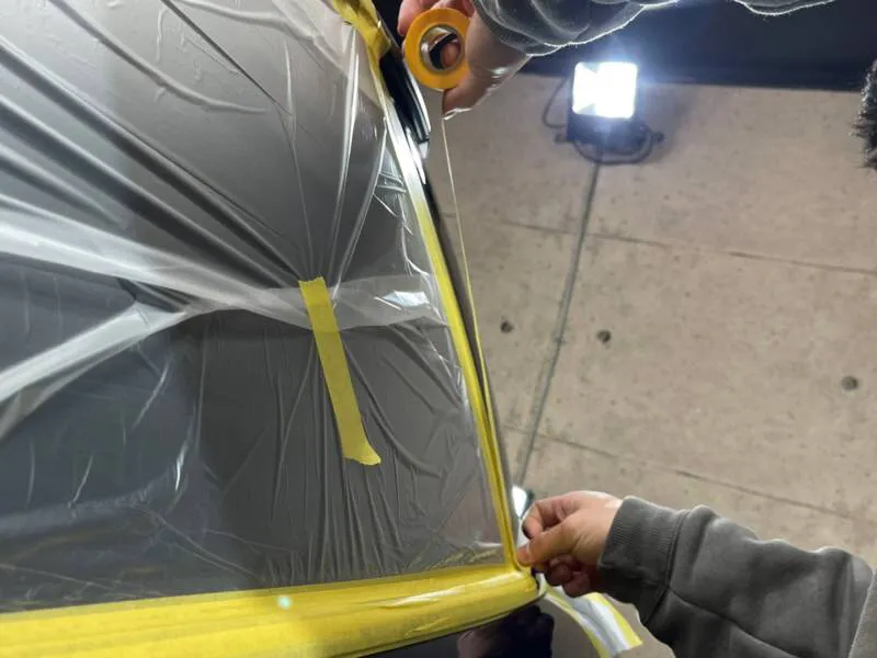 ミニ(F56)のマスキング