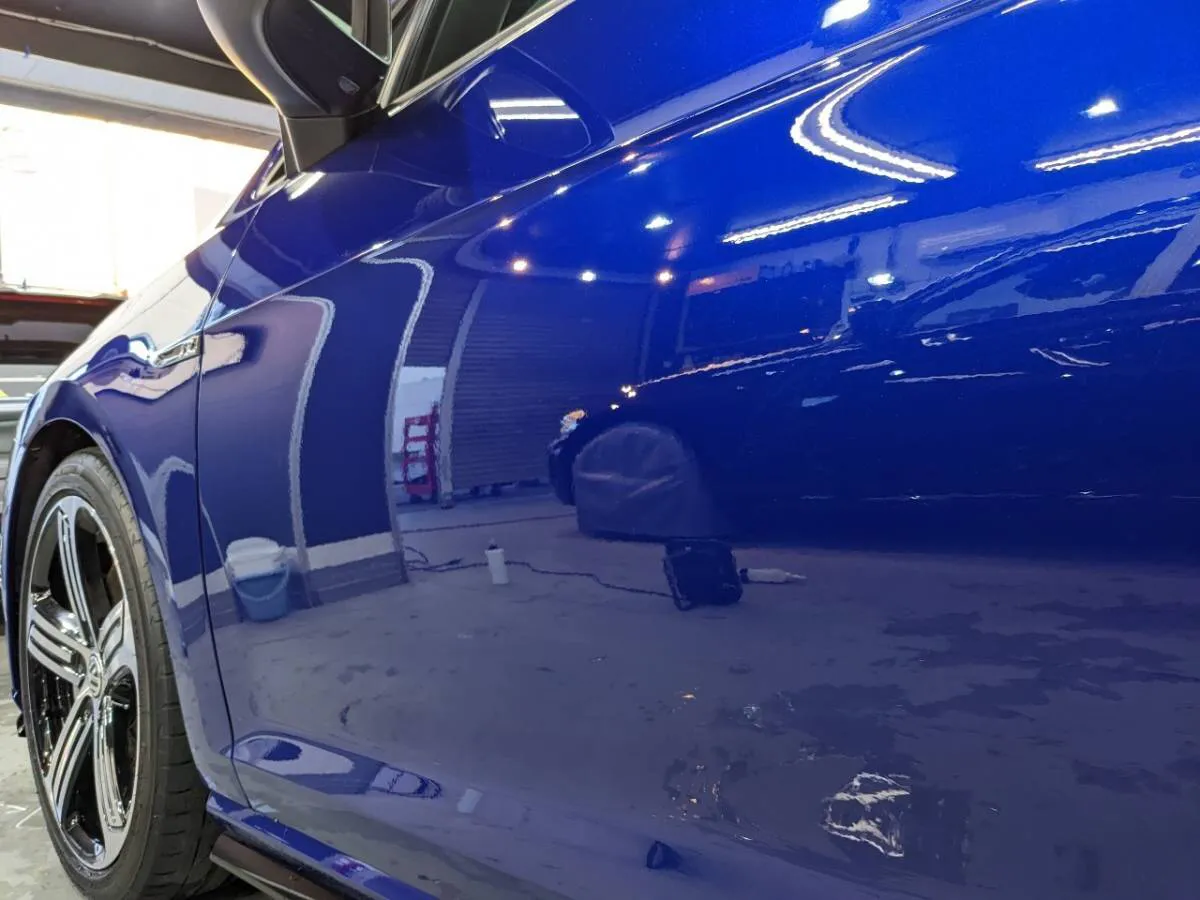 保険対応での塗装肌の調整と再コーティング費用