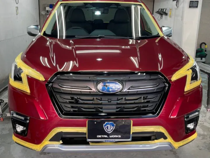 マスキングがうまい東京のコーティング専門店