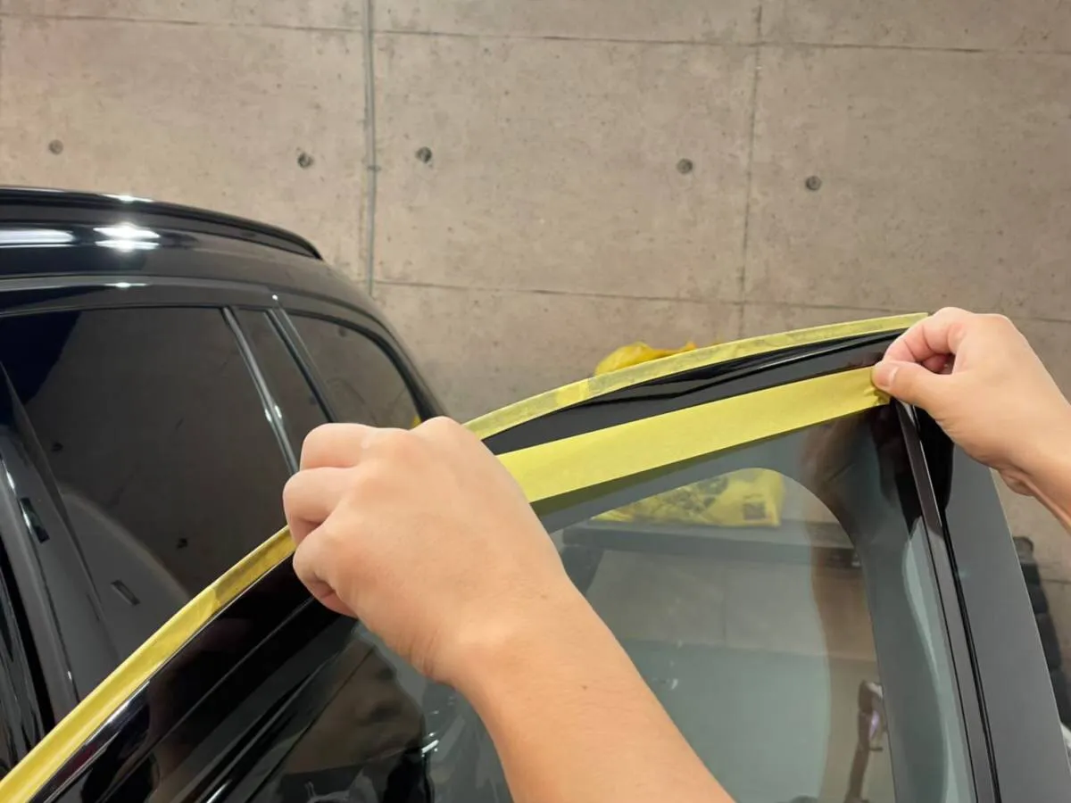 新車のBMWのマスキングは必要