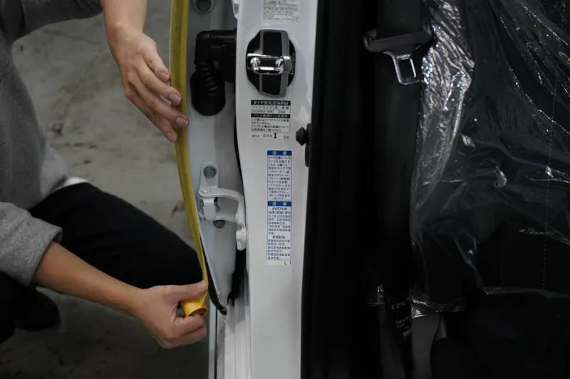 新型クラウンのゴムパーツや樹脂