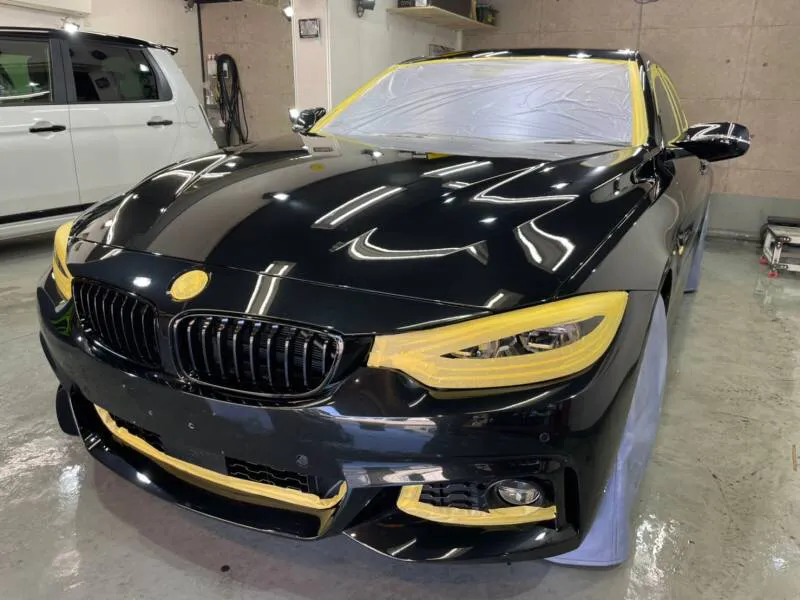 新宿区からBMW440dのコーティング施工依頼