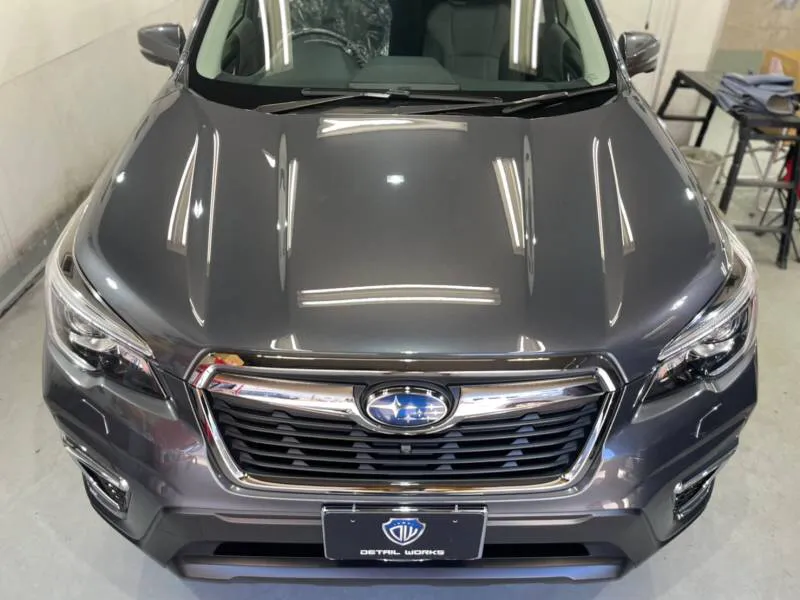 ペイントミスト被害の車のコーティング補償