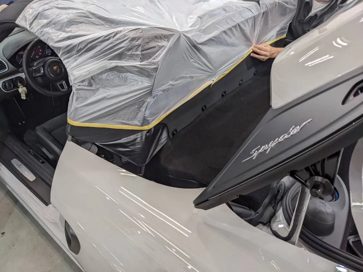 ポルシェにおススメのガラスコーティング